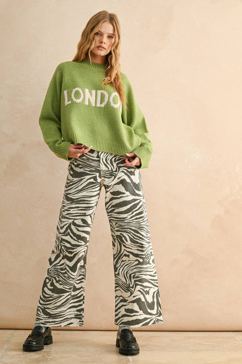 Red London Sweater
