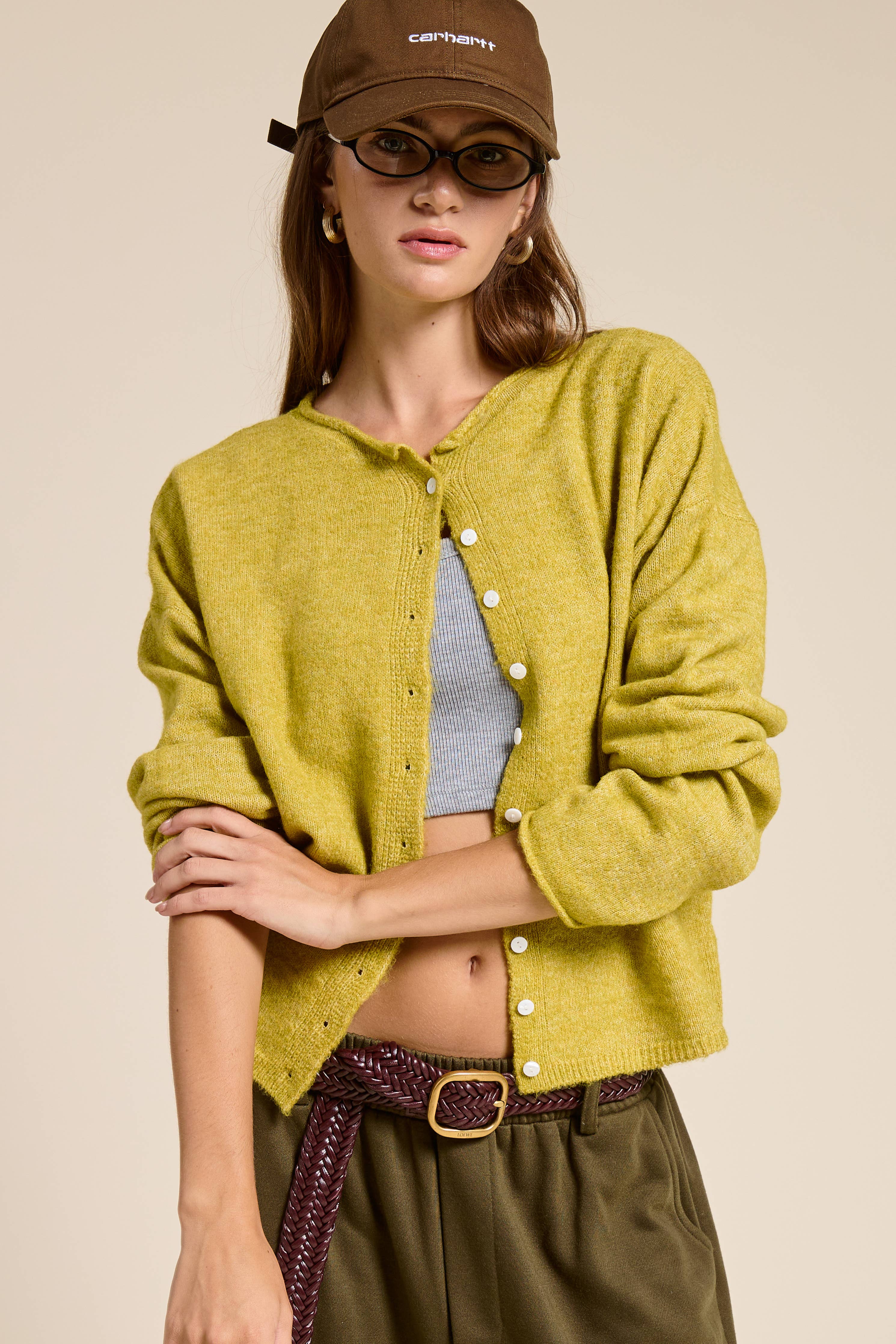 Essential Button Down Cardigan