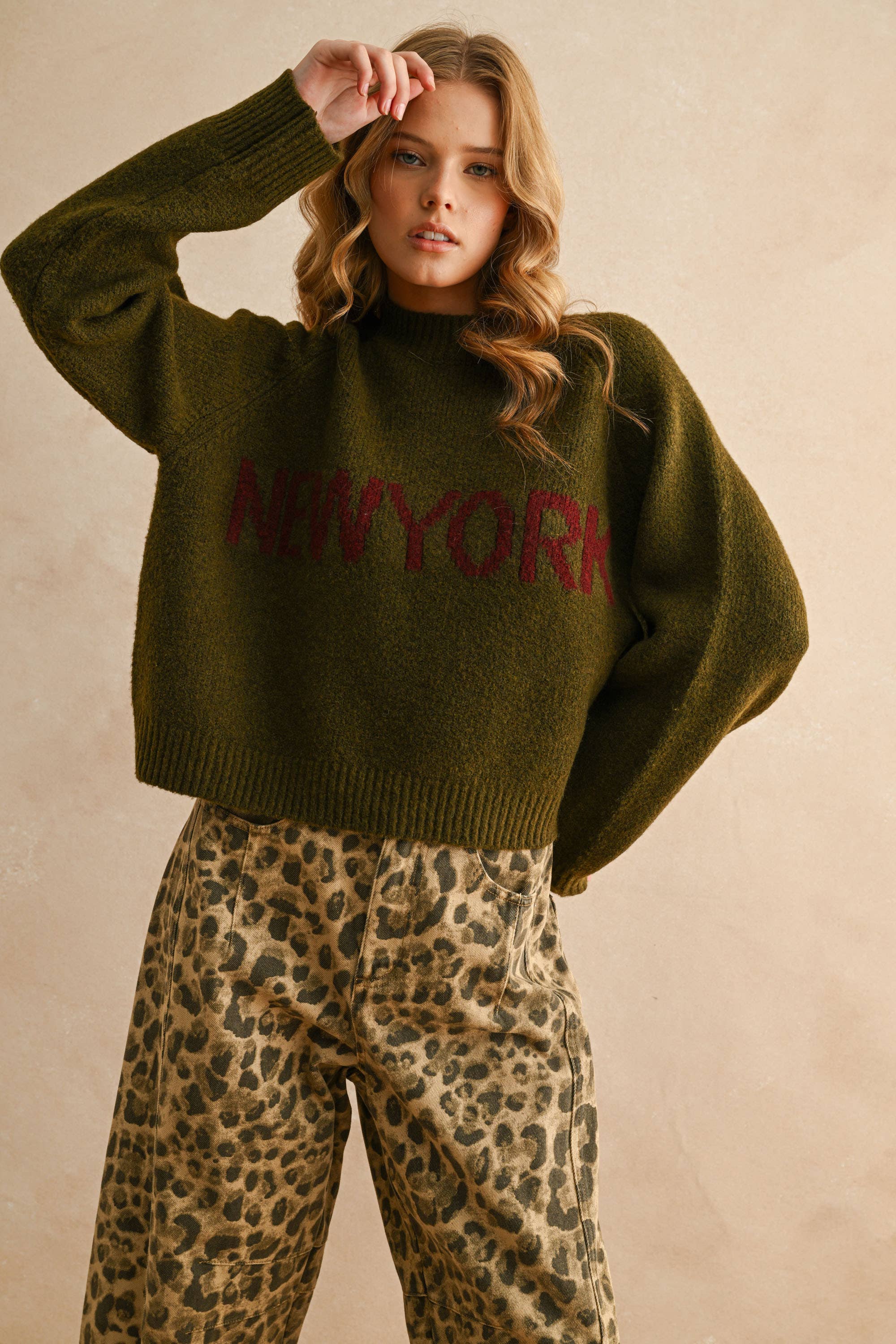 Red London Sweater