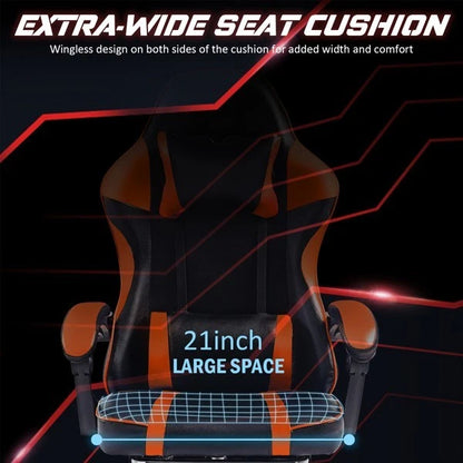 Gaming Chair Ergonomic Computer Office Chair Recliner Swivel Seat