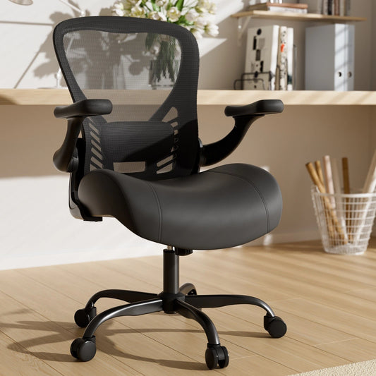 350LBS Mesh Office Desk Chair Adjustable 3D Arms Ergonomic Lumbar Support