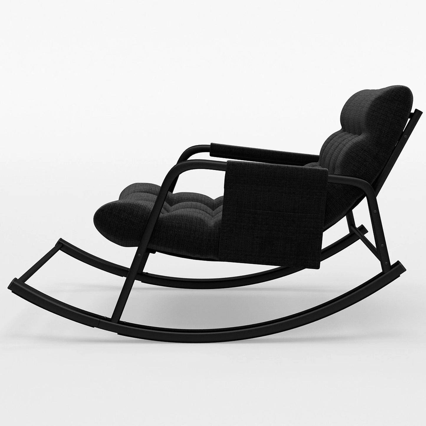 Large Grand Oversize Rocking Recliner Chair for Patio and Home Lounge Spaces