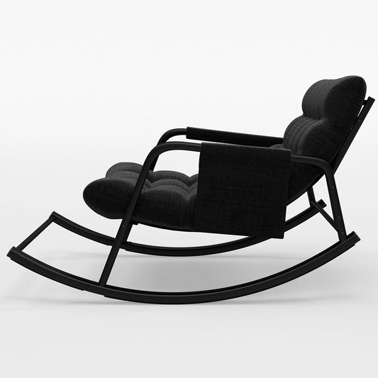 Large Grand Oversize Rocking Recliner Chair for Patio and Home Lounge Spaces