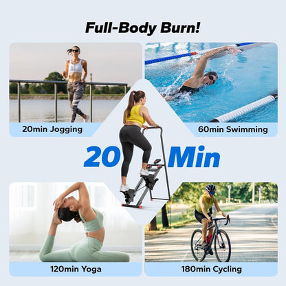 Holiday Sale🎉NEW Version Vertical Climber Stair Stepper Machine For Home Gym Exercise