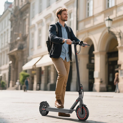 Adult Electric Scooter 20KM Long Range Folding E-Scooter City Safe Commuter APP