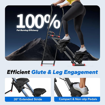 Holiday Sale🎉NEW Version Vertical Climber Stair Stepper Machine For Home Gym Exercise