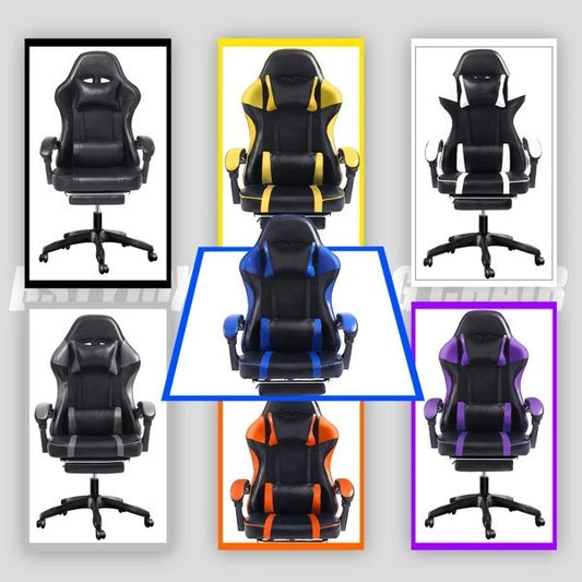 Gaming Chair Ergonomic Computer Office Chair Recliner Swivel Seat