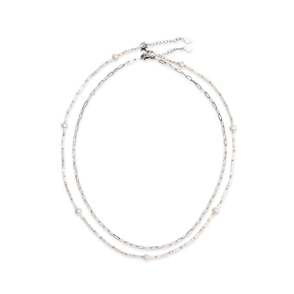 Garden of Eden Necklace Set - Stainless Steel