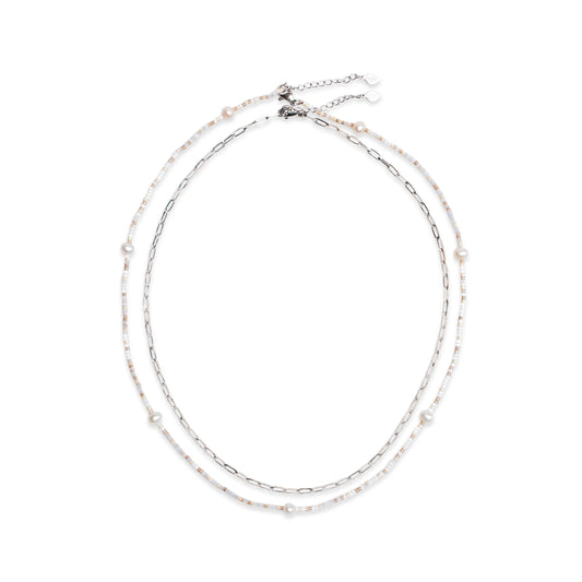 Garden of Eden Necklace Set - Stainless Steel