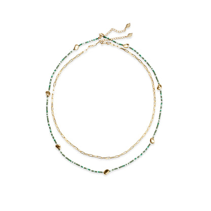 Garden of Eden Necklace Set - Gold