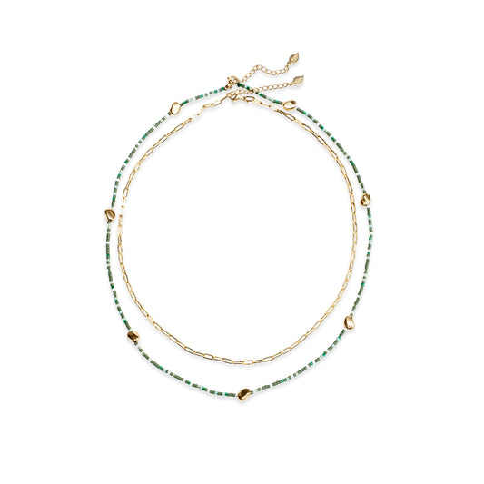 Garden of Eden Necklace Set - Gold