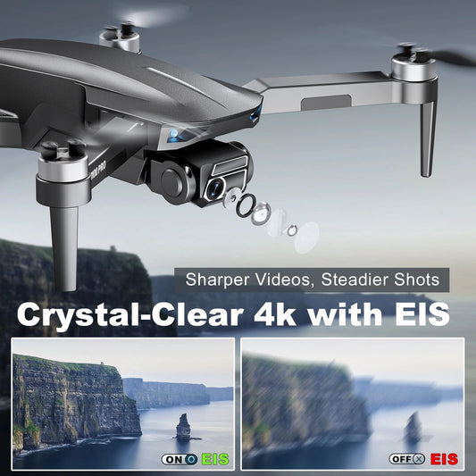 🎉✨ 2025 New Year Special Offer! ✨🔥 - 4K Drone With Camera Quadcopter GPS WIFI 50 Mins Flight Time Brushless Motor