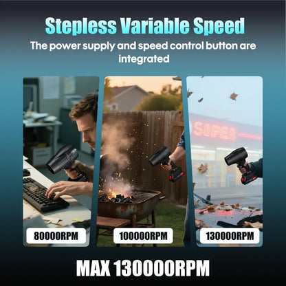 🔥 Black Friday Deal! Steelite Cordless Leaf Blower – Power, Freedom & Clean in Seconds!