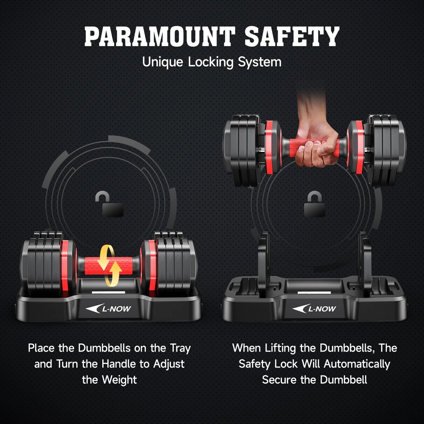 Adjust Dumbbell Set Adjustable Weight Dumbbell Set body Fitness Workout 25*2