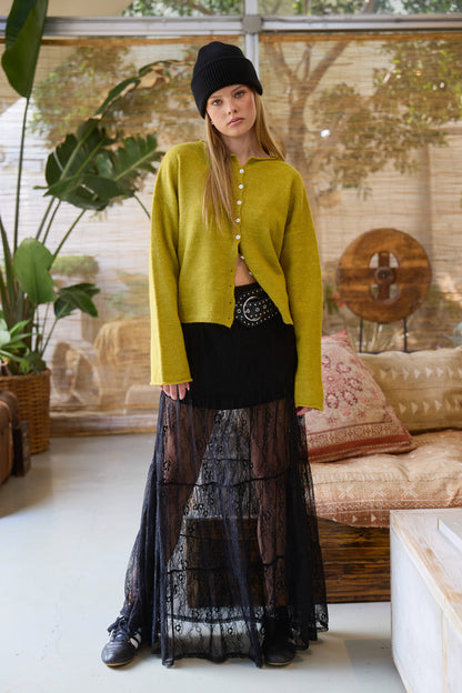 Essential Button Down Cardigan