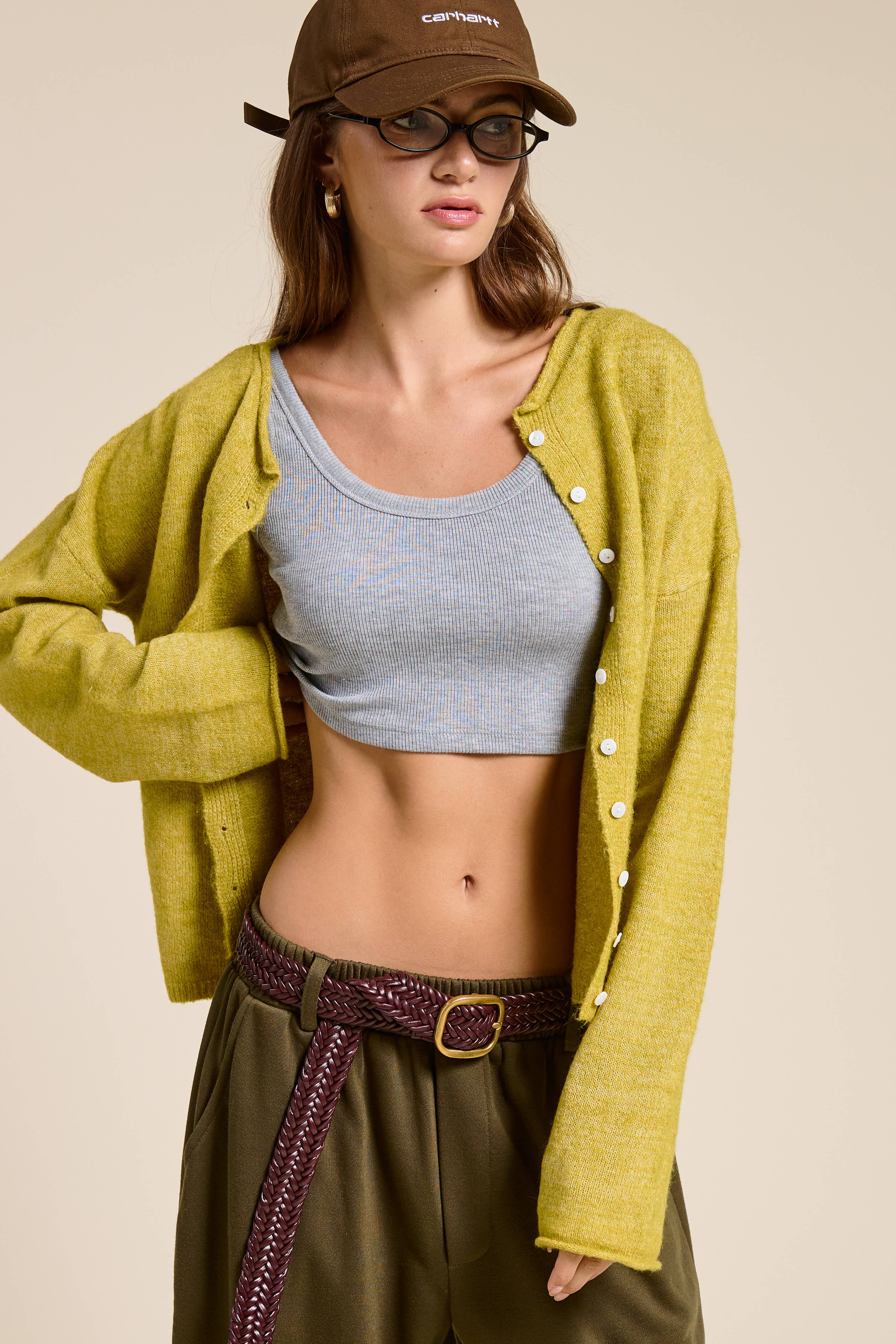 Essential Button Down Cardigan