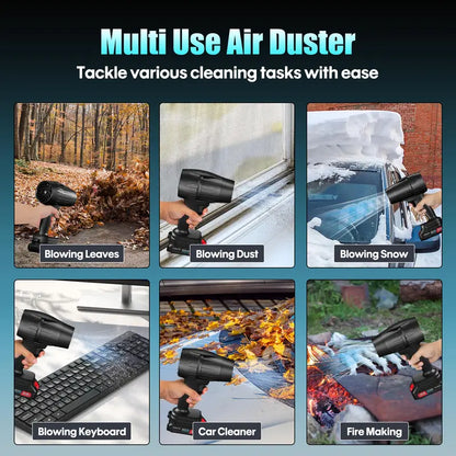 🔥 Black Friday Deal! Steelite Cordless Leaf Blower – Power, Freedom & Clean in Seconds!