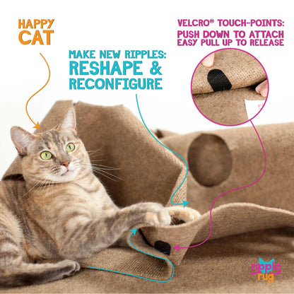 💥Factory Direct Sales🐱Cat Activity Play Mat - A Play Space For Cats to Express Their Natural Hunting Instincts