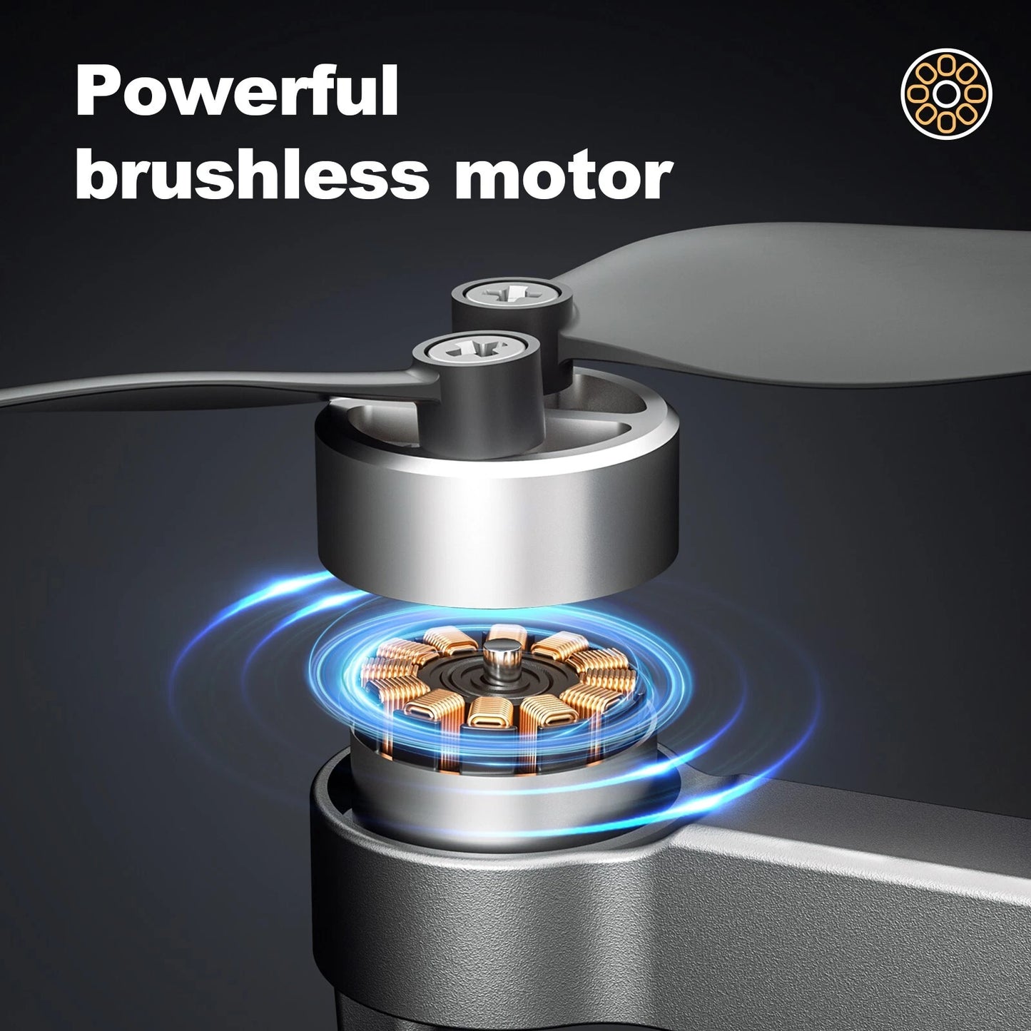 🎉✨ 2025 New Year Special Offer! ✨🔥 - 4K Drone With Camera Quadcopter GPS WIFI 50 Mins Flight Time Brushless Motor