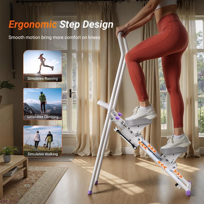Holiday Sale🎉NEW Version Vertical Climber Stair Stepper Machine For Home Gym Exercise