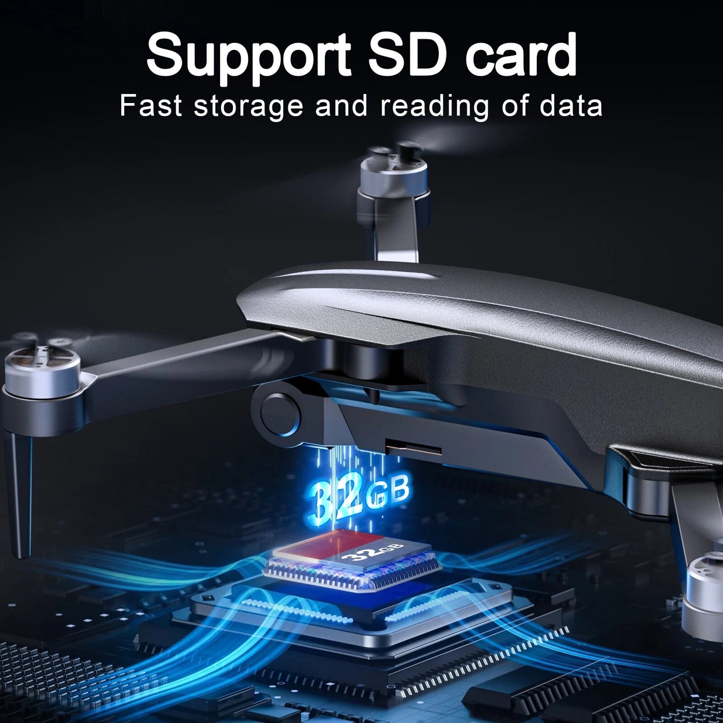 🎉✨ 2025 New Year Special Offer! ✨🔥 - 4K Drone With Camera Quadcopter GPS WIFI 50 Mins Flight Time Brushless Motor