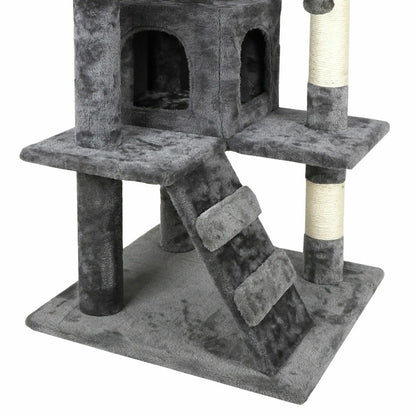 Cat Tree Tower 55" STURDY Activity Center Large Playing House Condo For Rest