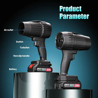 🔥 Black Friday Deal! Steelite Cordless Leaf Blower – Power, Freedom & Clean in Seconds!