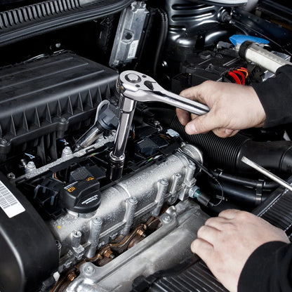 Mechanics Tool Set and Socket Set 1/4in 3/8in 1/2 in Drive Sockets 450Pcs