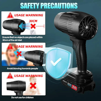 🔥 Black Friday Deal! Steelite Cordless Leaf Blower – Power, Freedom & Clean in Seconds!