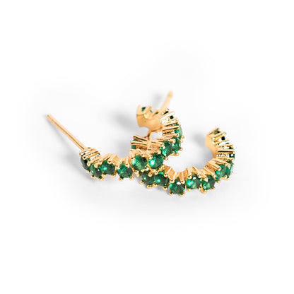 Radicle Hoop Earrings