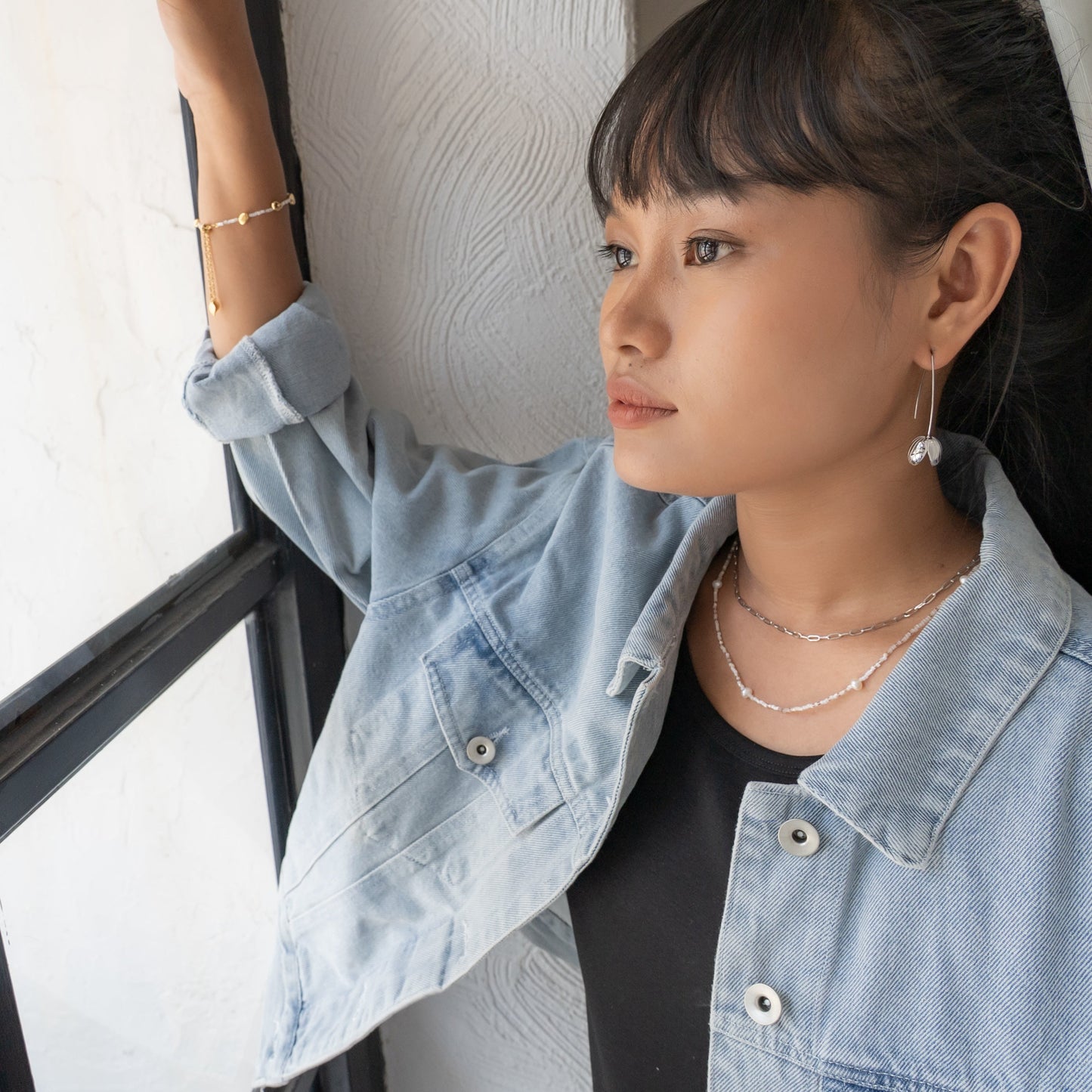 Breaking Ground Threader Earring