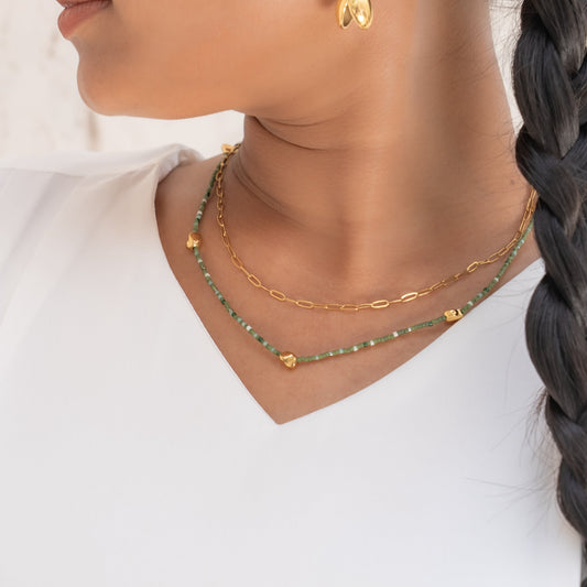 Garden of Eden Necklace Set - Gold