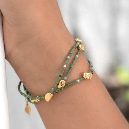 Garden of Eden Layered Bracelet - Gold
