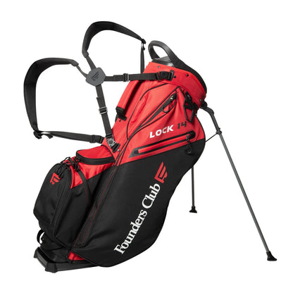 Pro Series Golf Stand Bag with 14 Slot Shaft Lock & Noise-Free Top