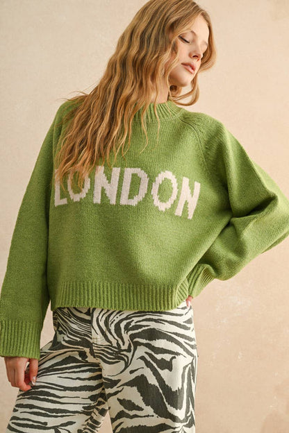 Red London Sweater