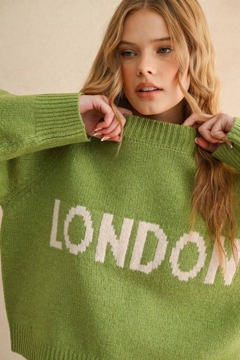 Red London Sweater