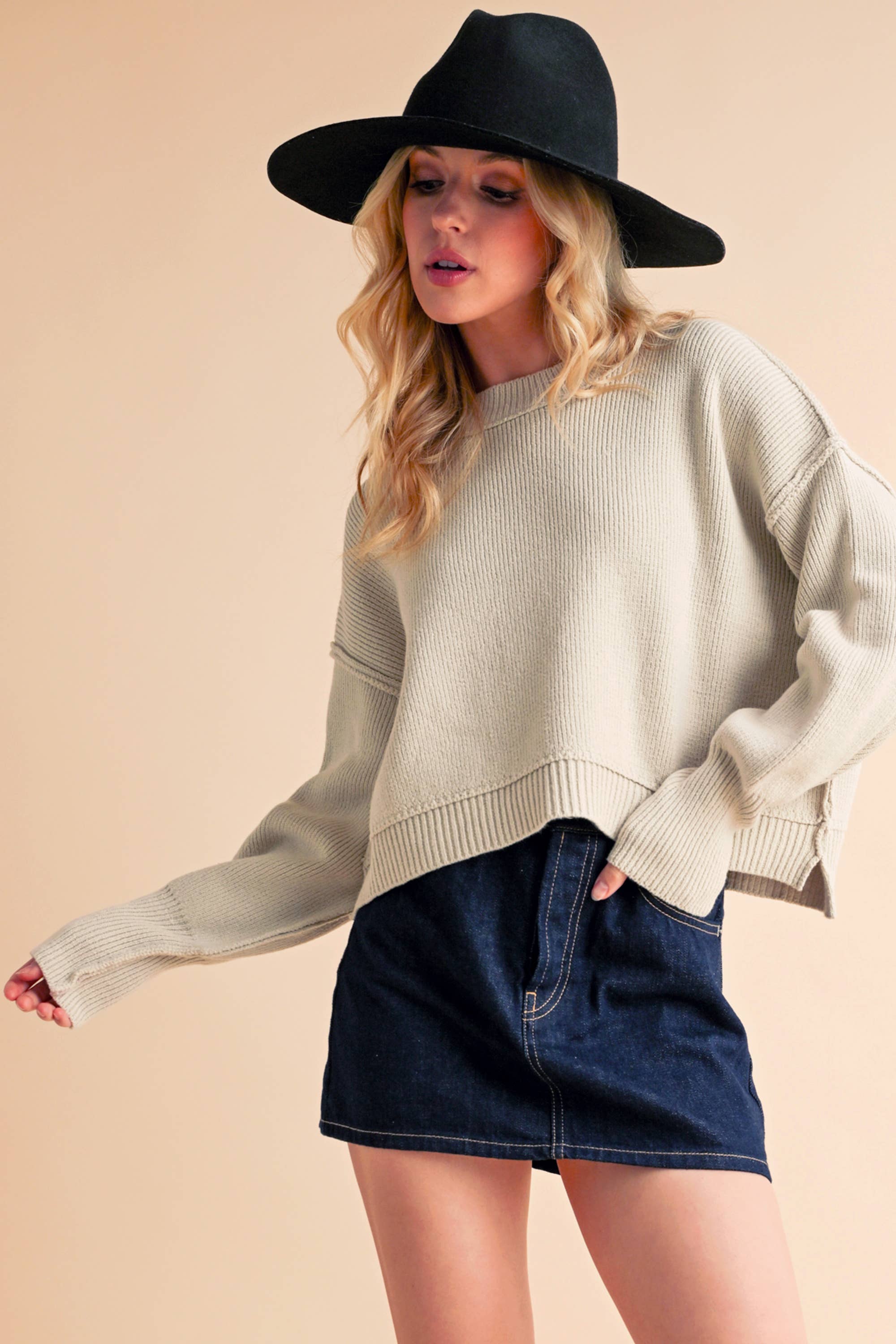 Crewneck knit Sweater