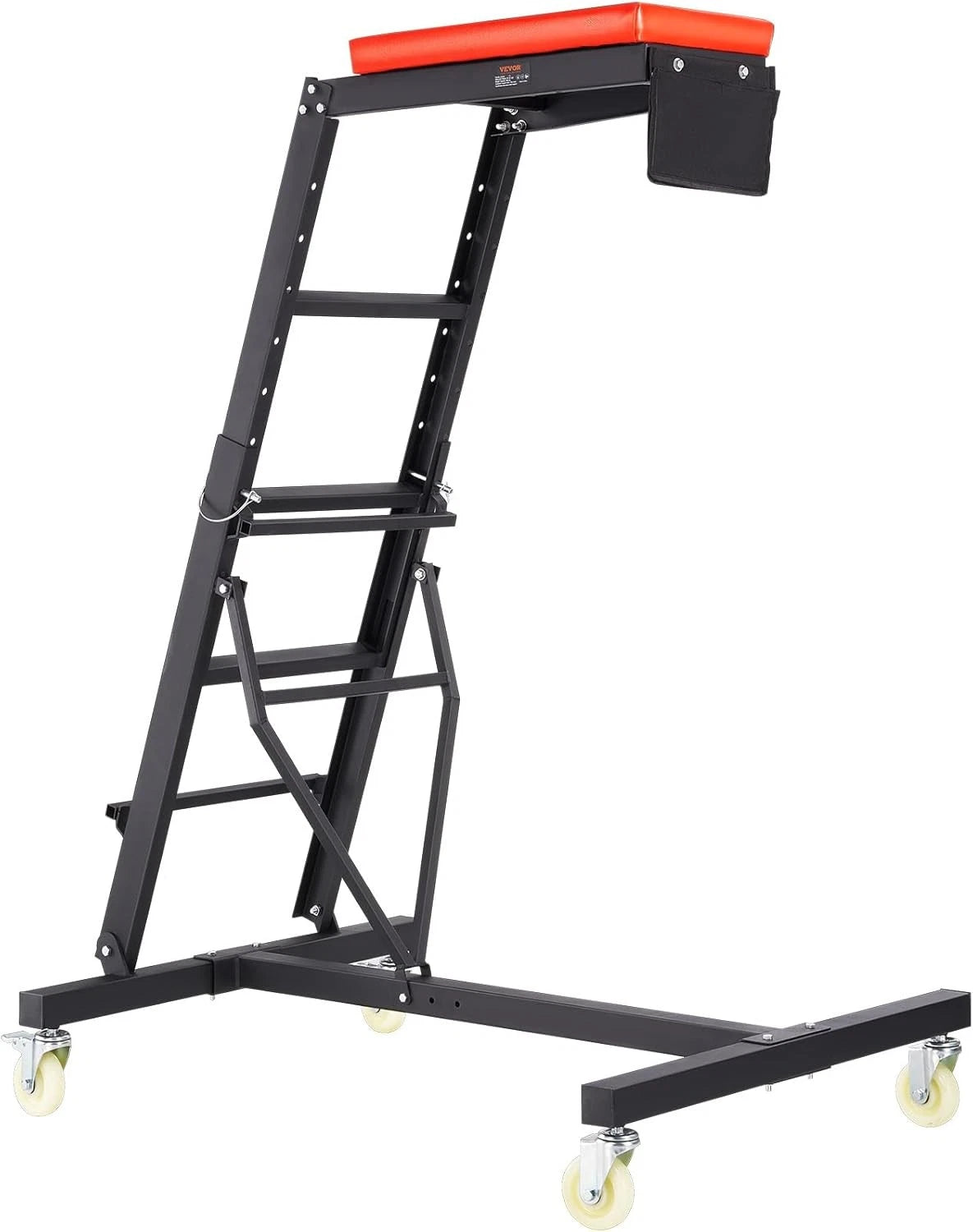 Top Automotive Creeper, with Adjustable Height 45.7" to 48-64 inch
